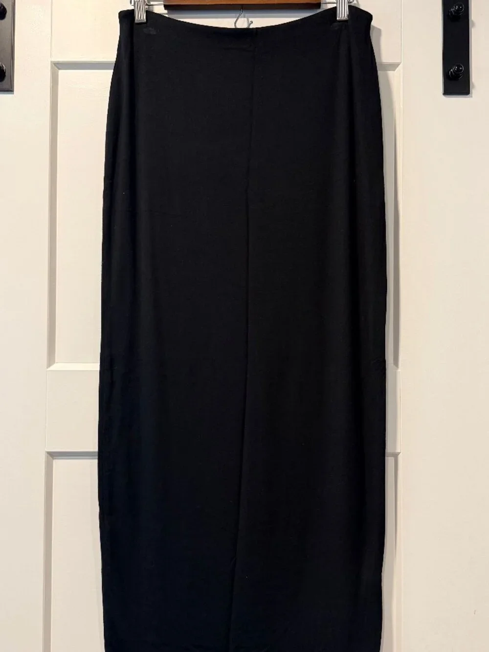 Premise Studio Black Knit Maxi Skirt